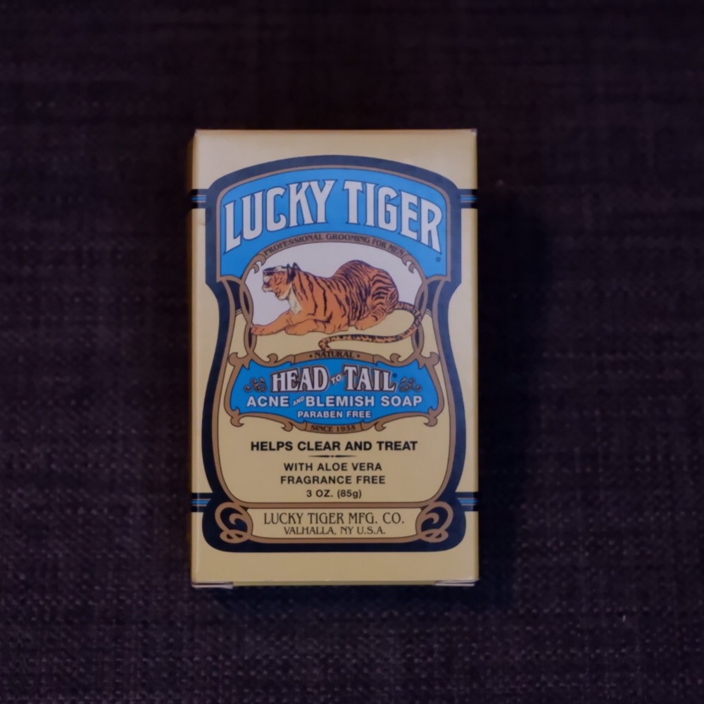 Lucky Tiger Head to Tail Acne & Blemish Soap